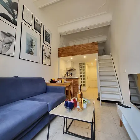 Au Coeur Du Vieux-nice - Plages - Mezzanine - 3 Personnes - A Pied! Nizza