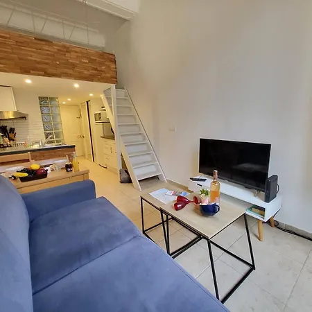 Au Coeur Du Vieux-nice - Plages - Mezzanine - 3 Personnes - A Pied! Appartamento *