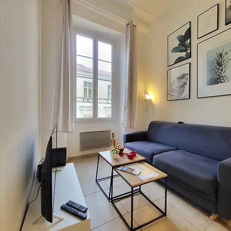 Au Coeur Du Vieux-nice - Plages - Mezzanine - 3 Personnes - A Pied! Appartamento Nizza