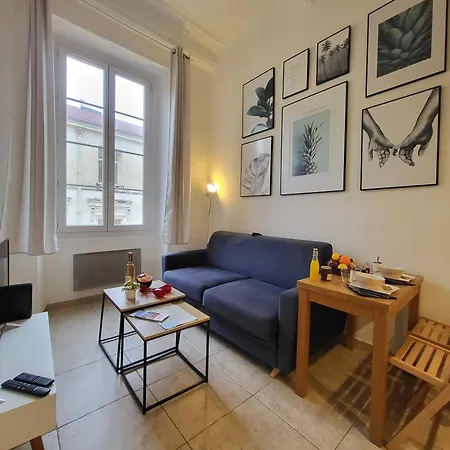 Au Coeur Du Vieux-nice - Plages - Mezzanine - 3 Personnes - A Pied! Appartamento *